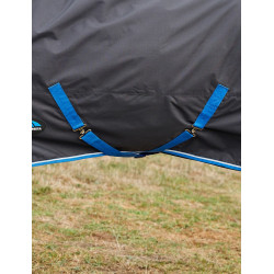 Couverture Weatherbeeta ComFiTec Tyro Turnout 220g Combo cou Noir / cobalt
