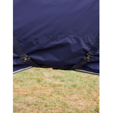 Couverture Weatherbeeta ComFiTec Tyro Turnout 220g Combo cou Marine / charcoal Bleu marine