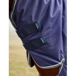 Couverture Weatherbeeta ComFiTec Tyro Turnout 220g Combo cou Marine / charcoal Bleu marine