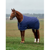 Weatherbeeta ComFiTec Tyro Turnout 50g deken Marine / houtskoolkleur Weatherbeeta ComFiTec Tyro Turnout 50g deken Marine / houtskoolkleur