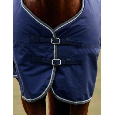 Weatherbeeta ComFiTec Tyro Turnout 50g deken Marine / houtskoolkleur Weatherbeeta ComFiTec Tyro Turnout 50g deken Marine / houtskoolkleur