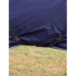 Deken Weatherbeeta ComFiTec Tyro Turnout 50g Combo halsstuk Marine / antraciet