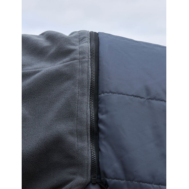 Couverture Weatherbeeta ComFiTec Ultra Turnout 220g couvre cou détachable Charbon de bois Gris Couverture Weatherbeeta ComFiTec Ultra Turnout 220g couvre cou détachable Charbon de bois Gris