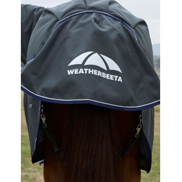 Weatherbeeta ComFiTec Ultra Turnout 220g deken met afneembare halsdeel Houtskool Grijs Weatherbeeta ComFiTec Ultra Turnout 220g deken met afneembare halsdeel Houtskool Grijs