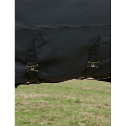 Weatherbeeta ComFiTec Ultra Turnout 220g deken met afneembare halsdeel Houtskool Grijs