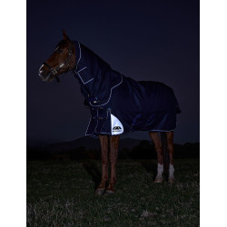 Weatherbeeta ComFiTec Ultra Turnout 220g deken met afneembare halsdeel Marine Marineblauw