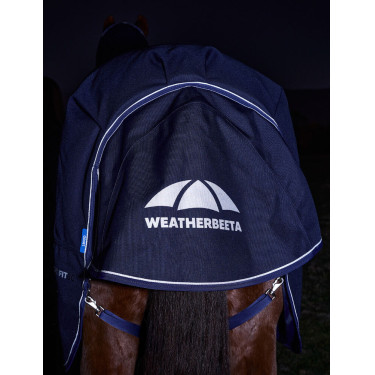 Weatherbeeta ComFiTec Ultra Turnout 220g deken met afneembare halsdeel Marine Marineblauw