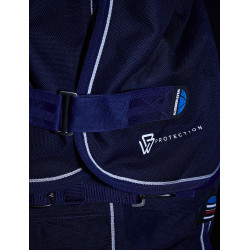 Weatherbeeta ComFiTec Ultra Turnout 220g deken met afneembare halsdeel Marine Marineblauw