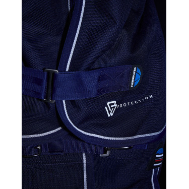 Weatherbeeta ComFiTec Ultra Turnout 220g deken met afneembare halsdeel Marine Marineblauw