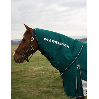 Couvre-cou Weatherbeeta ComFiTec Plus Dynamic Turnout 0g Vert forêt / marine Couvre-cou Weatherbeeta ComFiTec Plus Dynamic Turnout 0g Vert forêt / marine