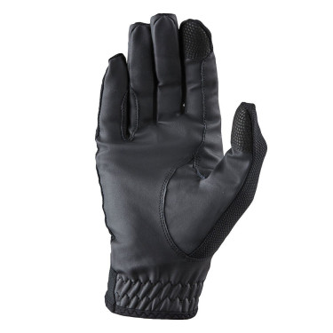 Gants d'équitation Dublin Cool Mesh à enfiler Noir Gants d'équitation Dublin Cool Mesh à enfiler Noir