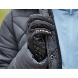 Gants d'équitation Dublin en polaire Polartec Noir Gants d'équitation Dublin en polaire Polartec Noir
