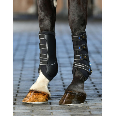 Dressuurbeschermers WeatherBeeta harde schaal Tough-Tec Zwart Dressuurbeschermers WeatherBeeta harde schaal Tough-Tec Zwart