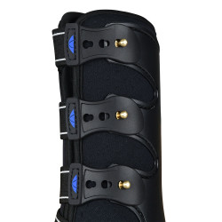 Guêtres de dressage Weatherbeeta coque dur Tough-Tec Noir Guêtres de dressage Weatherbeeta coque dur Tough-Tec Noir