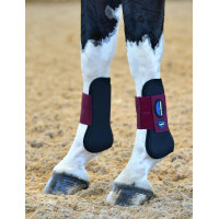 Guêtres Weatherbeeta Tough-Tec Prime Open Noir / bourgogne