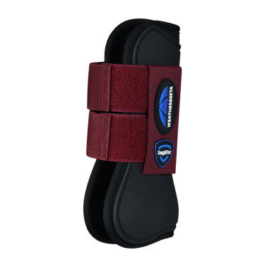 Weatherbeeta Tough-Tec Prime Open peesbeschermers Zwart / bordeaux