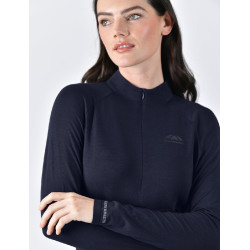 Haut de performance Weatherbeeta manches longues en bamboo femme Marine Bleu marine Haut de performance Weatherbeeta manches longues en bamboo femme Marine Bleu marine