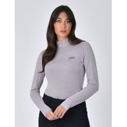 Haut de performance Weatherbeeta manches longues en bamboo femme Lilas brunissé Violet