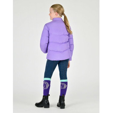 Gewatteerde fleecejas Dublin Polly Everyday kind Paisley violet Gewatteerde fleecejas Dublin Polly Everyday kind Paisley violet
