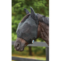 Weatherbeeta Deluxe vliegenmasker met oorbescherming Zwart Weatherbeeta Deluxe vliegenmasker met oorbescherming Zwart