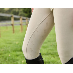 Dublin Cammy Comfort Twill damesrijbroek Koekje