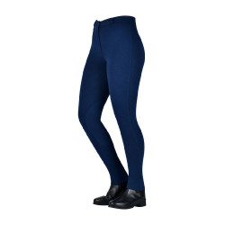 Pantalon Jodhpur Saxon à fermeture éclair Marine Bleu marine