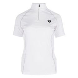 Polo de concours Valentina Covalliero Blanc Polo de concours Valentina Covalliero Blanc