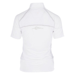 Polo de concours Valentina Covalliero Blanc Polo de concours Valentina Covalliero Blanc