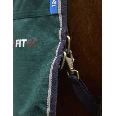 Couverture Weatherbeeta ComFiTec Plus Dynamic Turnout 220g Vert forêt / marine Couverture Weatherbeeta ComFiTec Plus Dynamic Turnout 220g Vert forêt / marine