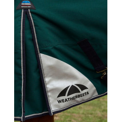 Couverture Weatherbeeta ComFiTec Plus Dynamic Turnout 220g Vert forêt / marine Couverture Weatherbeeta ComFiTec Plus Dynamic Turnout 220g Vert forêt / marine