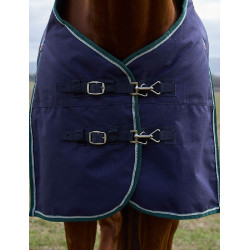 Deken Weatherbeeta ComFiTec Plus Dynamic Turnout 220 g Marine / bosgroen Blauw