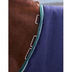 Couverture Weatherbeeta ComFiTec Plus Dynamic Turnout 220g Marine / vert forêt Bleu