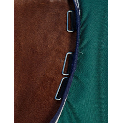 Deken Weatherbeeta ComFiTec Plus Dynamic Turnout 100 g Bosgroen / marineblauw Deken Weatherbeeta ComFiTec Plus Dynamic Turnout 100 g Bosgroen / marineblauw