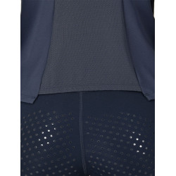 Polo d'équitation Dublin manches longues ajusté et brossé femme Marine Bleu marine Polo d'équitation Dublin manches longues ajusté et brossé femme Marine Bleu marine