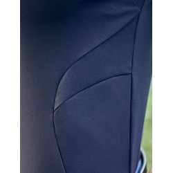Polo d'équitation Dublin manches longues ajusté et brossé femme Marine Bleu marine Polo d'équitation Dublin manches longues ajusté et brossé femme Marine Bleu marine