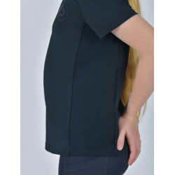 Polo Dublin 1/4 Zip korte mouwen kind Marine Marineblauw Polo Dublin 1/4 Zip korte mouwen kind Marine Marineblauw