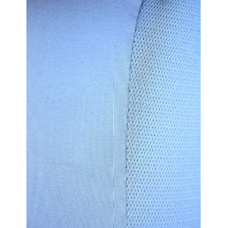 Dublin ademend damespoloshirt met korte mouwen en 1/4-ritssluiting Blauwe nevel