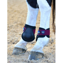Strijklappen Weatherbeeta Tough-Tec Prime Fetlock Zwart / bordeaux Blauw