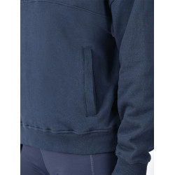 Pull polaire Dublin 1/4 zippé femme Marine Bleu marine