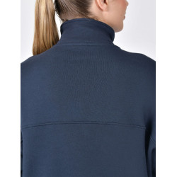 Dublin dames fleece trui met 1/4-rits Marine Marineblauw Dublin dames fleece trui met 1/4-rits Marine Marineblauw