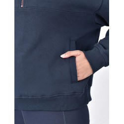 Dublin dames fleece trui met 1/4-rits Marine Marineblauw Dublin dames fleece trui met 1/4-rits Marine Marineblauw