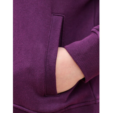 Pullover polaire Dublin 1/4 Zip enfant Violet pourpre Pullover polaire Dublin 1/4 Zip enfant Violet pourpre