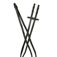 Collegiate ComFiTec Opulux lederen teugels Zwart Collegiate ComFiTec Opulux lederen teugels Zwart