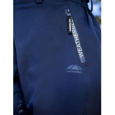 Surpantalon imperméable Weatherbeeta Rayne II Marine / blanc Bleu