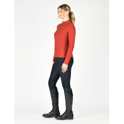 T-shirt d'équitation Weatherbeeta Reno manches longues Ocre rouge T-shirt d'équitation Weatherbeeta Reno manches longues Ocre rouge