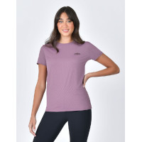 T-shirt Weatherbeeta manches courtes décontracté UV Vin mauve Violet