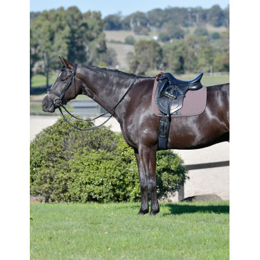 Dressuurzadeldek Weatherbeeta Prime Comfy Fleece Bruin