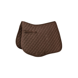Tapis de selle Saxon Defiant mixte Marron