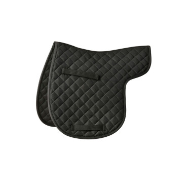 Tapis de selle Saxon Defiant Numnah Noir Tapis de selle Saxon Defiant Numnah Noir
