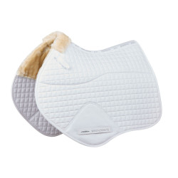 Zadelpad Weatherbeeta springvorm Prime Comfy Fleece Wit Zadelpad Weatherbeeta springvorm Prime Comfy Fleece Wit